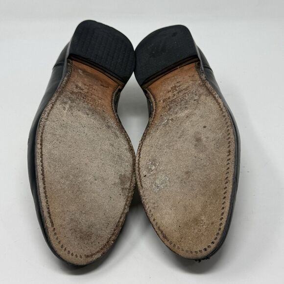 Allen Edmonds Lasalle Derby Shoes Mens 10.5 D Black Leather Split Toe Dress main image 4